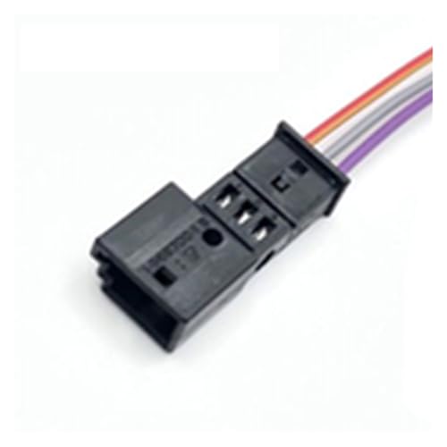 1 Satz 3-polige Autoradio-Lautsprecherkabelstecker, Kabelbaumstecker passend for 1-968700-1 1C0973119B(3P Male,1Pc) von HUBOPRYS