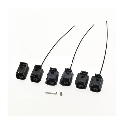 1 Set 1 Pin Automobil Öldrucksensor-Anschluss 1,5 mm weibliche Horn-Steckdose for 1J0973701 1J0973081 1J0973701A(1 x A type set) von HUBOPRYS