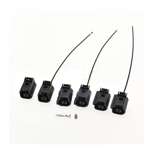 1 Set 1 Pin Automobile ensor Stecker 1,5mm Weibliche Horn Steckdose for 1J0973701 1J0973081 1J0973701A(1 x B type harness) von HUBOPRYS