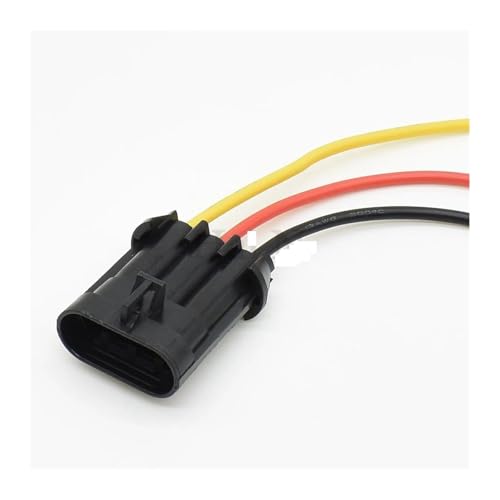 12124686 12124685 Automotive Sensor Stecker Elektrische Shell Stecker 3-Pin Geeignet for Öldruck Sensor(MULTI) von HUBOPRYS