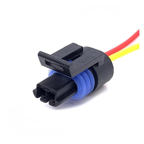 2-3 4-poliges Auto 12162190 Auto-Ansaugsensor-Anschlusskabelbaum weiblich 12162261(2P Wire Harness,5 Pcs) von HUBOPRYS