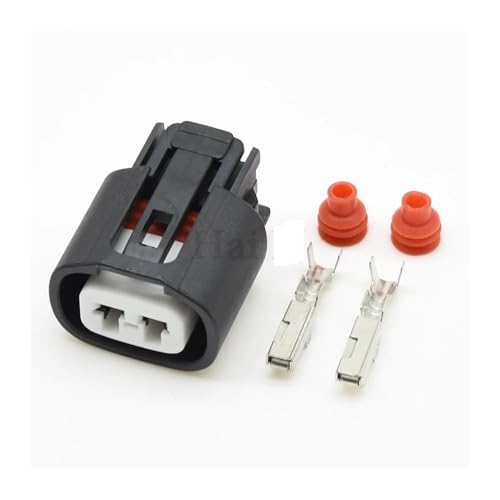 2-poliger Buchsenstecker 6189-0706 Bremssensorstecker männlich ABS-Autosensorstecker Autostecker(C) von HUBOPRYS