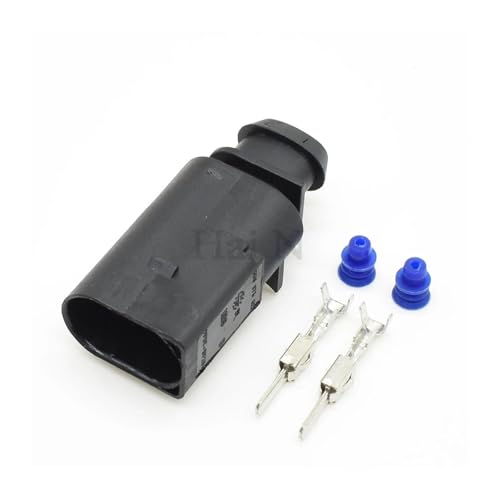 3,5mm 2 Pin 1J0973722 1717692-1 8D0973822 Automotive Temperatur Sensor Stecker Elektrische Horn Buchse Stecker(Green1) von HUBOPRYS