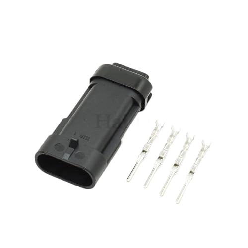 4P 12162190 Anschlussstecker for den Einlassdrucksensor des Anlassers for Kraftfahrzeuge, geeignet for die Verkabelungsklemmen des Kraftfahrzeugmotors(Green1) von HUBOPRYS