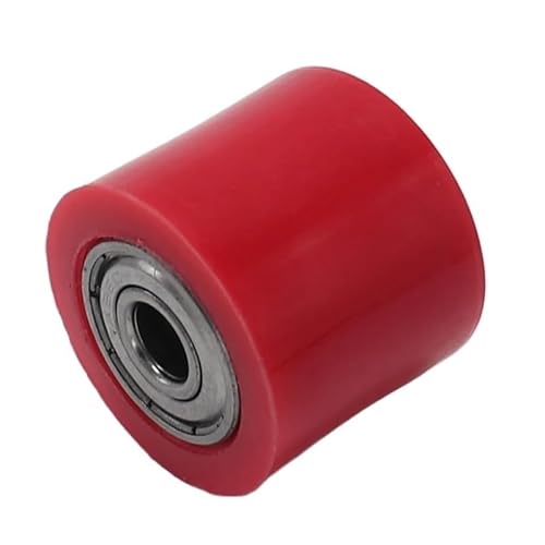 8mm 10mm Antriebskette Roller Pulley Rad Slider Spanner Rad Guide for Street Bike Enduro Motorrad Motocross ATV CRF CR XR(10mm red) von HUBXHEIY