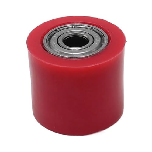8mm 10mm Antriebskette Roller Pulley Rad Slider Spanner Rad Guide for Street Bike Enduro Motorrad Motocross ATV CRF CR XR(8mm red) von HUBXHEIY