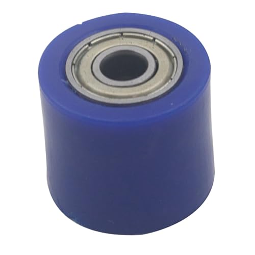 8mm 10mm Antriebskette Roller Pulley Rad Slider Spanner Rad Guide for Street Bike Enduro Motorrad Motocross ATV CRF CR XR(Blue 10mm) von HUBXHEIY