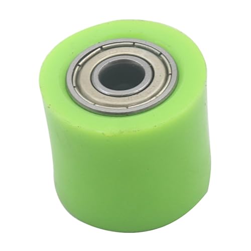 8mm 10mm Antriebskette Roller Pulley Rad Slider Spanner Rad Guide for Street Bike Enduro Motorrad Motocross ATV CRF CR XR(Green 8mm) von HUBXHEIY