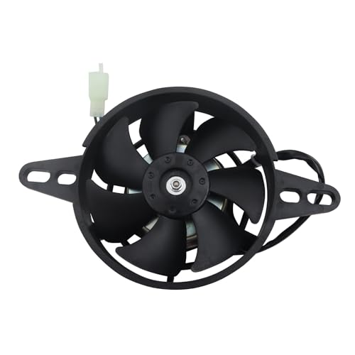 Universal Motorrad Kühler Lüfter Ölkühler Wasserkühler Elektrischer Lüfter 4 Zoll 5 Zoll for Alle Dirt Bike Motocross ATV von HUBXHEIY