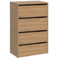 Hucoco - cdf Schuhschrank Modo X2 Farbe: Eiche Artisan Ideal für Vorzimmer, Flur, Büro Schuhaufbewahrung Schuhregale modern offene Einlegenböden Hucoco - cdf Schuhschrank Modo X2 Farbe: Eiche Artisan Ideal für Vorzimmer, Flur, Büro Schuhaufbewahrung Schuhregale modern offene Einlegenböden von HUCOCO