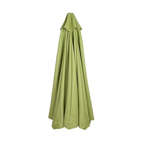 Ersatzbezug Für Sonnenschirm Baldachin Schatten Tuch Regenschirm Top Wasserdicht Ersatz for Outdoor Markt Terrasse Für Sonnenschutz(Agate Green 300cm 8k) von HUDFVIOI