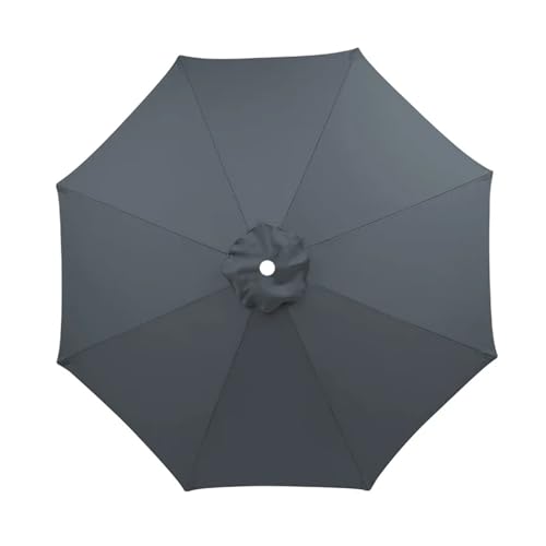 Ersatzbezug Für Sonnenschirm Gartenschirm-Abdeckung, wasserdicht, Strand-Überdachung, Garten-Sonnenschirm, Sonnenschirm, Ersatz-Abdeckung Für Sonnenschutz(Gray only Cover,6 bones-2m) von HUDFVIOI