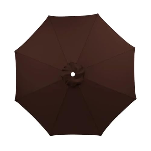 Ersatzbezug Für Sonnenschirm Schutz Sonnenschirm Sonnenschirm Abdeckung Garten Regenschirm Abdeckung Wasserdicht Strand Baldachin Ersatz Abdeckung Für Sonnenschutz(Coffee,3M 8Ribs) von HUDFVIOI