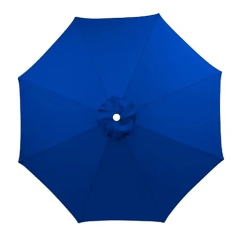 Ersatzbezug Für Sonnenschirm Schutz Sonnenschirm Sonnenschirm Abdeckung Garten Regenschirm Abdeckung Wasserdicht Strand Baldachin Ersatz Abdeckung Für Sonnenschutz(Royal blue,3M 6Ribs) von HUDFVIOI