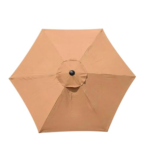 Ersatzbezug Für Sonnenschirm Sonnenschirm Austauschbare Tuch Outdoor Garten Terrasse Banana Regenschirm Abdeckung Wasserdicht Sonnenschirm Für Sonnenschutz(Color4,2.7M 8Ribs) von HUDFVIOI