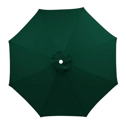 Ersatzbezug Für Sonnenschirm Sonnenschirm Sonnenschirm Regenschirm Abdeckung Garten Regenschirm Abdeckung Wasserdicht Strand Baldachin Ersatz Abdeckung Für Sonnenschutz(Dark Green,2M 6Ribs) von HUDFVIOI