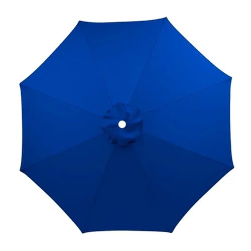 Ersatzbezug Für Sonnenschirm Sonnenschirm Sonnenschirm Regenschirm Abdeckung Garten Regenschirm Abdeckung Wasserdicht Strand Baldachin Ersatz Abdeckung Für Sonnenschutz(Royal Blue,2.7M 8Ribs) von HUDFVIOI