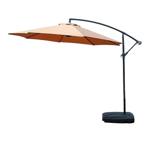 Ersatzbezug Für Sonnenschirm Strand Sonnenschirm Regenschirm Stoff Tuch Baldachin Sonnenschirm Zelt Abdeckung Wasserdicht Garten Im Freien Regenschirm Für Sonnenschutz(Khaki) von HUDFVIOI