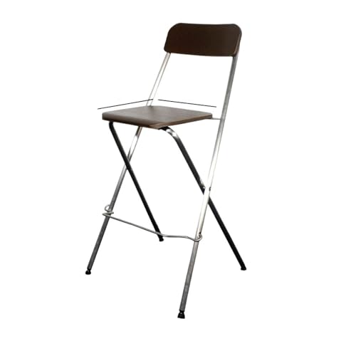 HUDFVIOI Klappbarer Barhocker Einfache Barhocker, minimalistische Moderne Klappstühle(70cm) von HUDFVIOI
