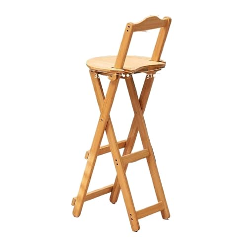 HUDFVIOI Klappbarer Barhocker Faltbarer Barstuhl, tragbarer hoher Thekenhocker, platzsparend(Color 5) von HUDFVIOI