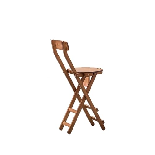 HUDFVIOI Klappbarer Barhocker Klappbarer Barhocker Rattan Weaving Counter Chair(Model14) von HUDFVIOI