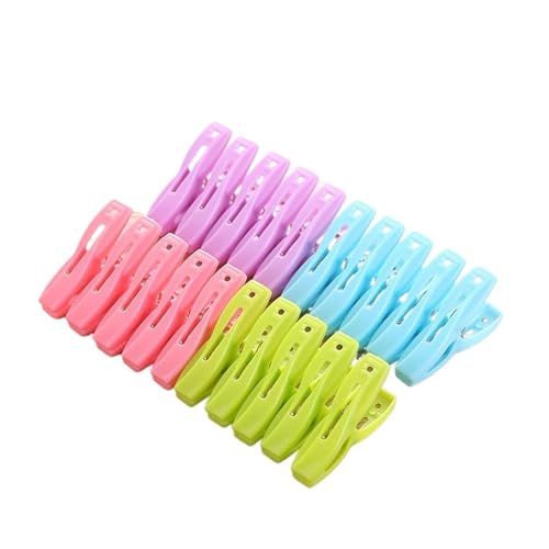 HUDFVIOI Wäscheklammern Für Die Wäscheleine Wäschetrockner-Clip, Socken-Clip, winddichter Clip geeignet for Trocknen von Kleidung, Socken, Decken Für den Heimgebrauch geeignet(80PCS) von HUDFVIOI