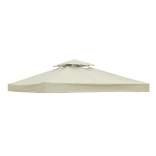 Pop-up-Pavillon Leinwand Camping Wandern Sonnenschutz Outdoor Zelt Baldachin Top Dach Abdeckung Terrasse Sonnenschutz Tuch Schatten Unterschlupf(Double Layer) von HUDFVIOI