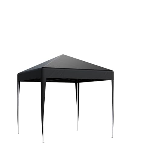 Pop-up-Pavillon Pop-Up-Pavillon im Freien wasserdichte Leinwand Sonnenschutzzelt Garten Schatten Membran Strand Regenschirm Markise Tarp Shelter(2M Black) von HUDFVIOI