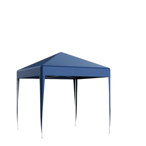 Pop-up-Pavillon Pop-Up-Pavillon im Freien wasserdichte Leinwand Sonnenschutzzelt Garten Schatten Membran Strand Regenschirm Markise Tarp Shelter(2M Dark Blue) von HUDFVIOI