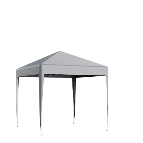 Pop-up-Pavillon Pop-Up-Pavillon im Freien wasserdichte Leinwand Sonnenschutzzelt Garten Schatten Membran Strand Regenschirm Markise Tarp Shelter(2M Dark Grey) von HUDFVIOI