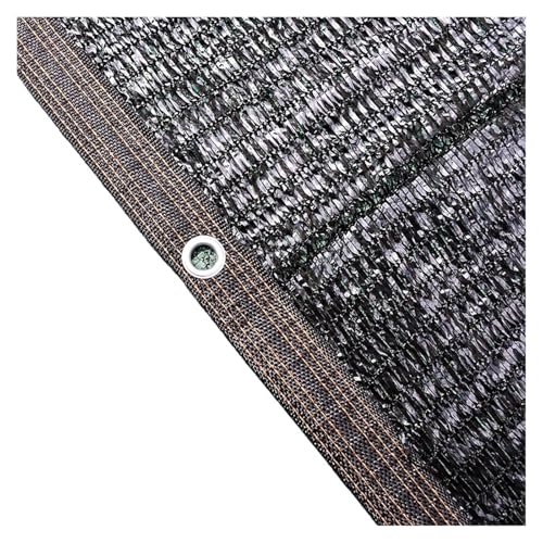 Sonnenschutznetz Schwarz Sonnenschirm Net Schattierung Anlage Gewächshaus Abdeckung Mesh Zaun Privatsphäre Screen Garten Sonne Schuppen Im Freien für Sonnenschutz(4Pin Anti-Aging,3m X 2.5m) von HUDFVIOI