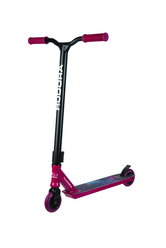 HUDORA Stunt Scooter XQ-13.1 berry Kickroller Tretroller Roller Funsport-Roller von HUDORA