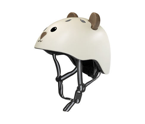 Hudora Kinderhelm Helm Fahrradhelm Beary Mocha Gr 44 47 Fahrrad Helm Kinder  B-Ware von HUDORA