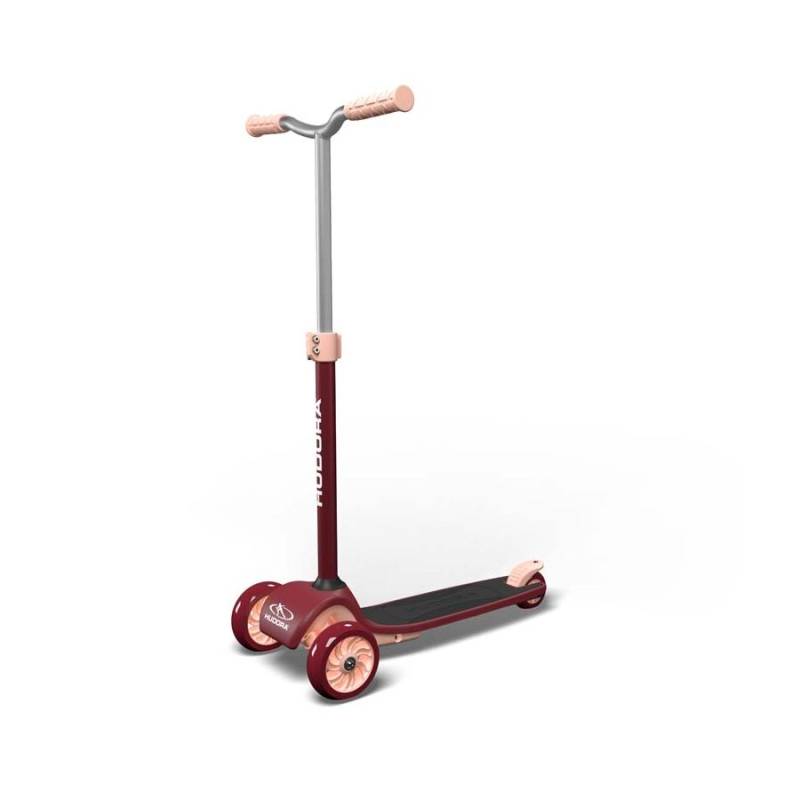 Hudora Tri Scooter Bordeaux Roller Kickboard Cityroller Tretroller Kinderrol92 B-Ware von HUDORA