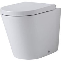 Hudson Reed - Alswear - Stand-WC Oval Sitz mit Absenkautomatik von HUDSON REED