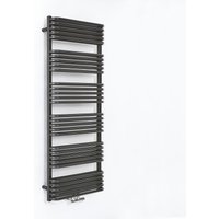 Hudson Reed - Arch - Moderner Handtuchheizkörper 1533mm x 600mm mit Mittelanschluss in Schwarz Hudson Reed - Arch - Moderner Handtuchheizkörper 1533mm x 600mm mit Mittelanschluss in Schwarz von HUDSON REED