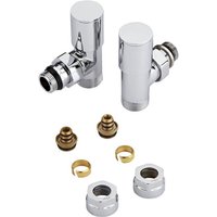 Control - ¾' Heizkörperwinkelventil Manuell Chrom inkl. Multiadapter für 16mm Mehrschichtverbundrohre im Set - Hudson Reed Control - ¾' Heizkörperwinkelventil Manuell Chrom inkl. Multiadapter für 16mm Mehrschichtverbundrohre im Set - Hudson Reed von HUDSON REED