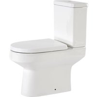 Hudson Reed - Covelly - Stand wc mit aufgesetztem Spülkasten inkl. Sitz mit Absenkautomatik von HUDSON REED