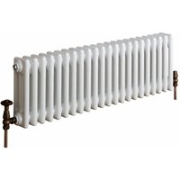 Hudson Reed - Regent - Gliederheizkörper (Horizontal) 300mm x 1010mm 3-Säulen Weiß Hudson Reed - Regent - Gliederheizkörper (Horizontal) 300mm x 1010mm 3-Säulen Weiß von HUDSON REED