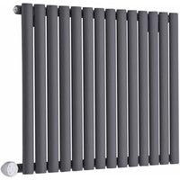 Heizkörper Revive Elektrisch - Horizontaler Designheizkörper aus Stahl in Antrazit - 635 x 826 mm - Hudson Reed Heizkörper Revive Elektrisch - Horizontaler Designheizkörper aus Stahl in Antrazit - 635 x 826 mm - Hudson Reed von HUDSON REED