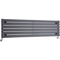 Hudson Reed - Revive - Design Heizkörper (Horizontal) 354mm x 1600mm (Einlagig) in Anthrazit Hudson Reed - Revive - Design Heizkörper (Horizontal) 354mm x 1600mm (Einlagig) in Anthrazit von HUDSON REED