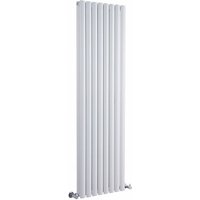 Hudson Reed - Revive - Design Heizkörper (Vertikal) 1600mm x 354mm (Doppellagig) in Weiß Hudson Reed - Revive - Design Heizkörper (Vertikal) 1600mm x 354mm (Doppellagig) in Weiß von HUDSON REED