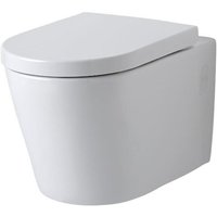 Hudson Reed - Exton - Randlose Hänge wc Oval Sitz mit Absenkautomatik von HUDSON REED