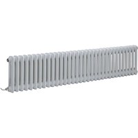 Hudson Reed - Heizkörper Regent Elektrisch - Horizontaler Röhrenheizkörper aus Stahl - 300 x 1505 mm - 2 Säuler - Weiß Hudson Reed - Heizkörper Regent Elektrisch - Horizontaler Röhrenheizkörper aus Stahl - 300 x 1505 mm - 2 Säuler - Weiß von HUDSON REED
