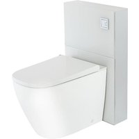Hirayu - Japanisches Stand-Dusch-WC mit Sanitärmodul h 822mm Weiß - Hudson Reed von HUDSON REED