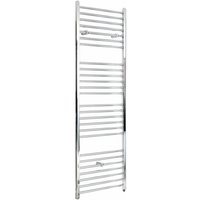 Hudson Reed - Kent - Elektrischer Design-Handtuchheizkörper in Chrom - Gerade Sprossen - 1800 x 400 mm Hudson Reed - Kent - Elektrischer Design-Handtuchheizkörper in Chrom - Gerade Sprossen - 1800 x 400 mm von HUDSON REED