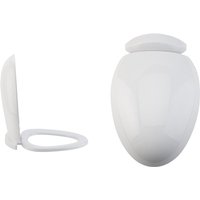Hudson Reed - Langtree - Toilettensitz Duroplast Absenkautomatik Hudson Reed - Langtree - Toilettensitz Duroplast Absenkautomatik von HUDSON REED