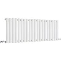 Hudson Reed - Revive - Design Heizkörper (Horizontal) 400mm x 1180mm (Einlagig) in Weiß Hudson Reed - Revive - Design Heizkörper (Horizontal) 400mm x 1180mm (Einlagig) in Weiß von HUDSON REED