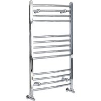 Hudson Reed - Kent - Moderner Handtuchheizkörper 1000mm x 600mm (Gebogen) in Chrom Hudson Reed - Kent - Moderner Handtuchheizkörper 1000mm x 600mm (Gebogen) in Chrom von HUDSON REED