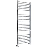 Kent - Moderner Handtuchheizkörper 1600mm x 600mm (Gebogen) in Chrom - Hudson Reed Kent - Moderner Handtuchheizkörper 1600mm x 600mm (Gebogen) in Chrom - Hudson Reed von HUDSON REED